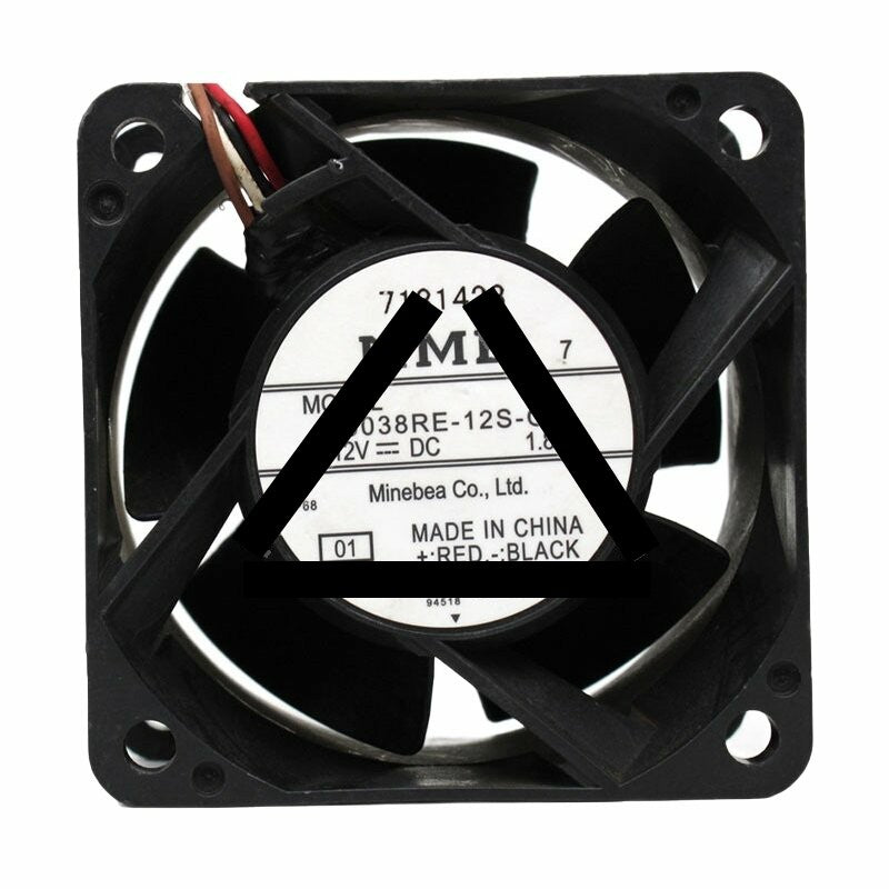 NMB 06038RE-12S-GU DC 12V 1.80A 6038 Axial Cooling Fan