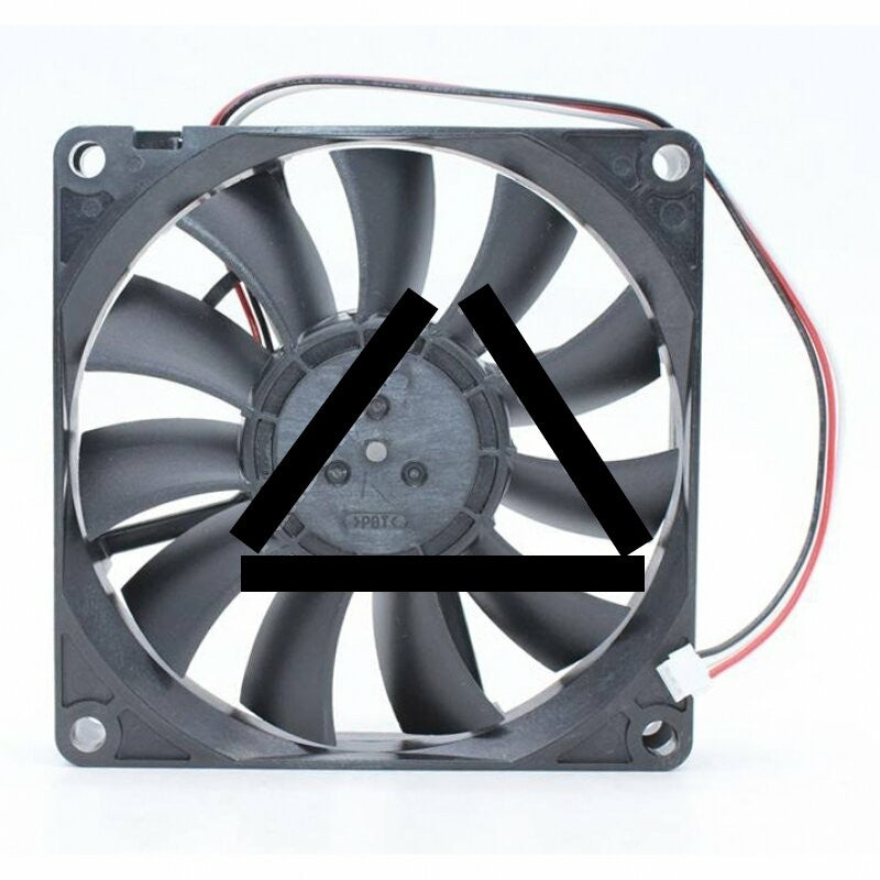 NMB 08015SS-12L-AL DC 12V 0.15A 3 Wires Axial Cooling Fan
