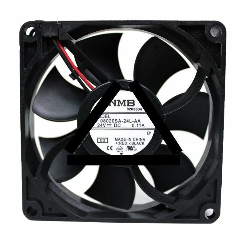 NMB 08020SA-24L-AA DC 24V 0.11A 8020 Axial Cooling Fan