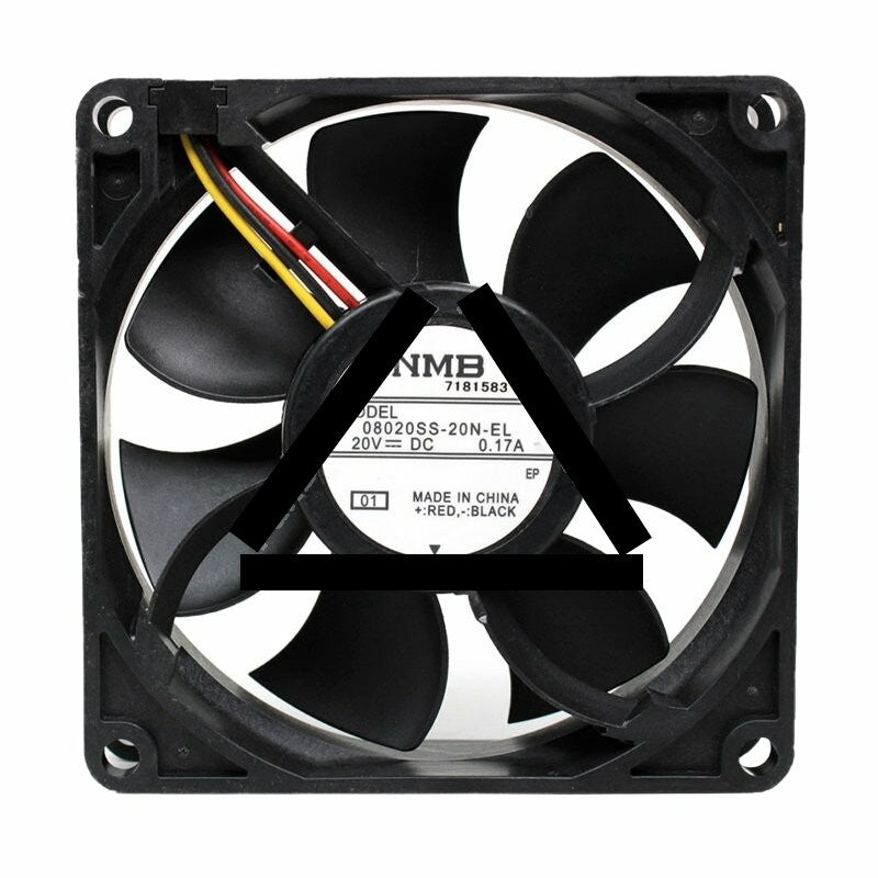 NMB 08020SS-20N-EL DC 20V 0.17A 8020 Axial Cooling Fan