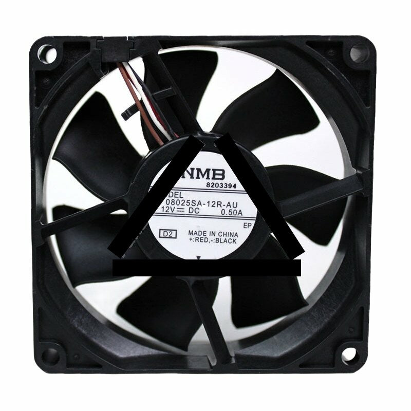 NMB 08025SA-12R-AU DC 12V 0.50A 8025 Axial Cooling Fan