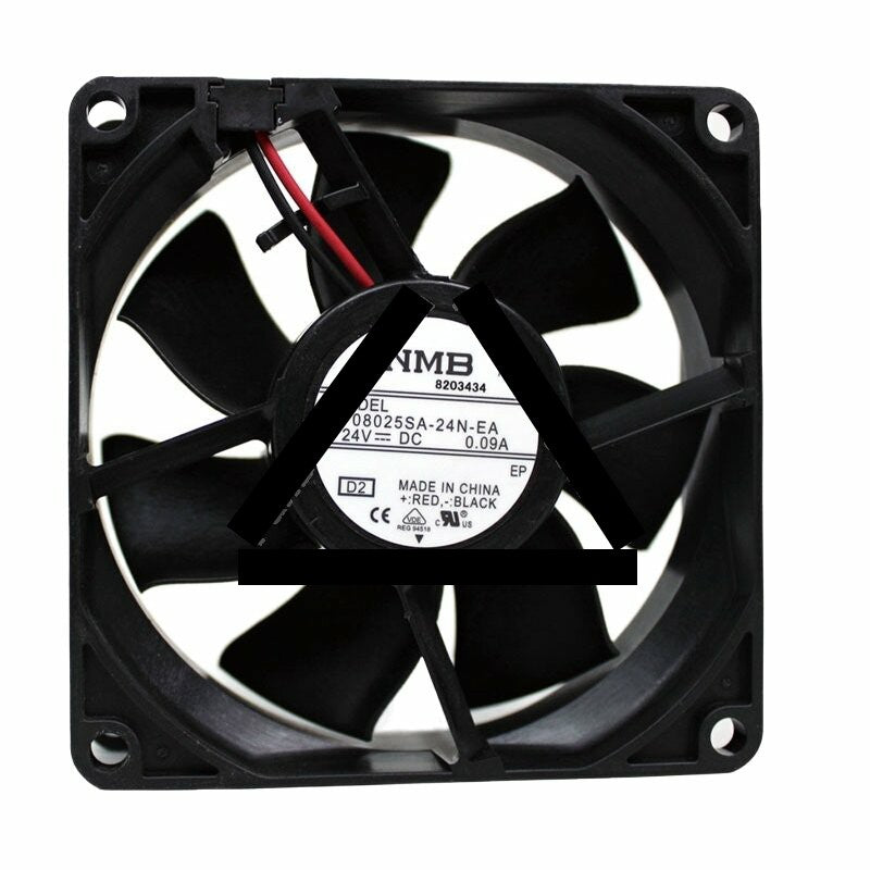 NMB 08025SA-24N-EA DC 24V 0.09A 8025 Axial Cooling Fan