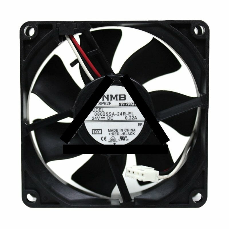 NMB 08025SA-24R-EL DC 24V 0.22A 8025 Axial Cooling Fan