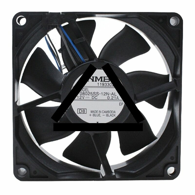 NMB 08025SS-12N-AL DC 12V 0.21A 8025 Axial Cooling Fan