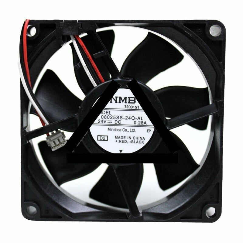NMB 08025SS-24Q-AL DC 24V 0.28A 8025 Axial Cooling Fan