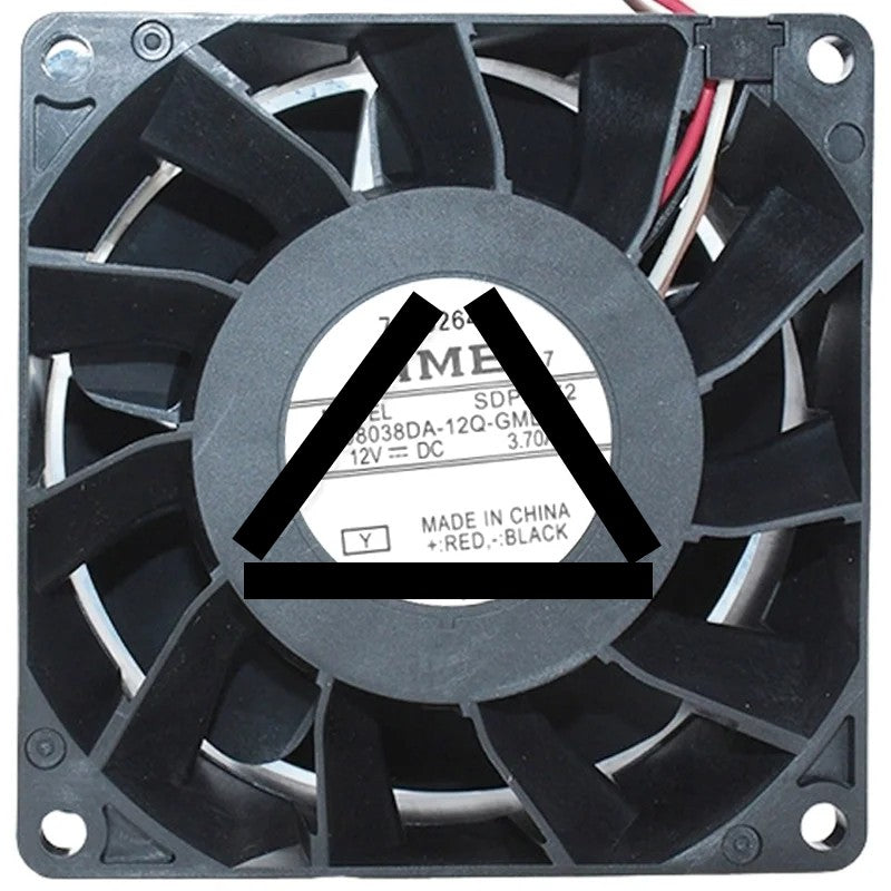 NMB 08038DA-12Q-GMD DC 12V 3.70A 4 Wires Axial Cooling Fan