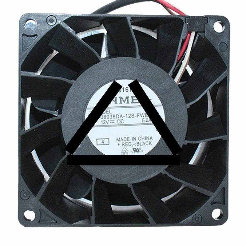 NMB 08038DA-12S-FWE DC 12V 5.0A 8038 PWM Axial Cooling Fan
