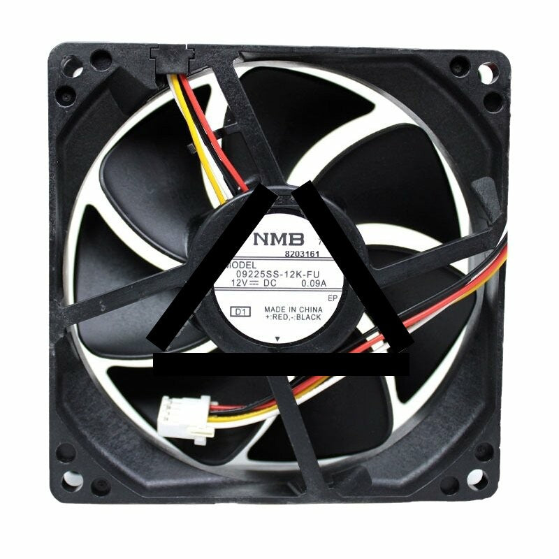 NMB 09225SS-12K-FU DC 12V 0.09A 9225 Axial Cooling Fan