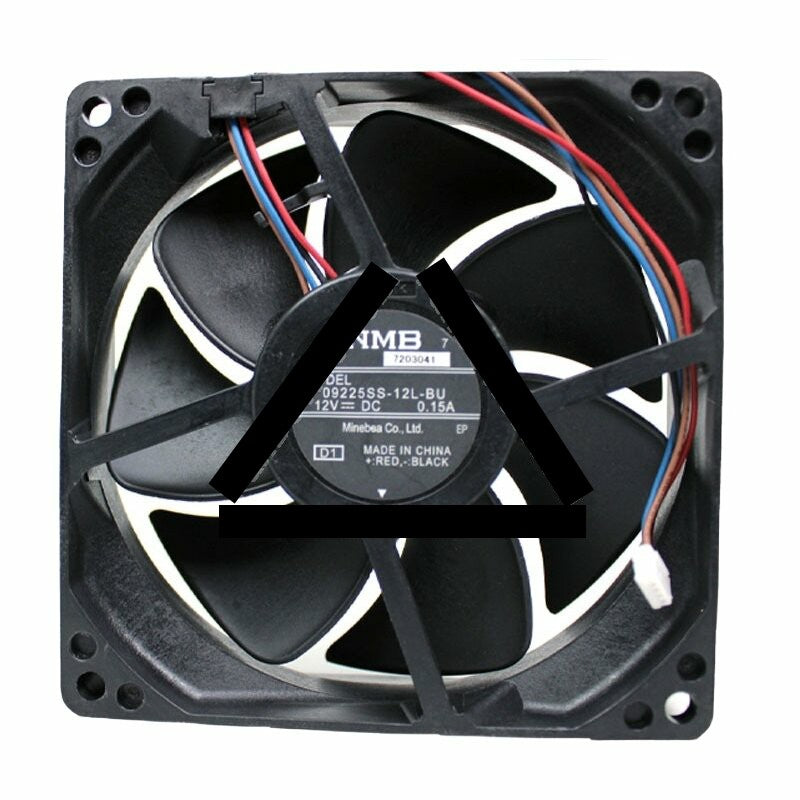 NMB 09225SS-12L-BU DC 12V 0.15A 9225 Axial Cooling Fan