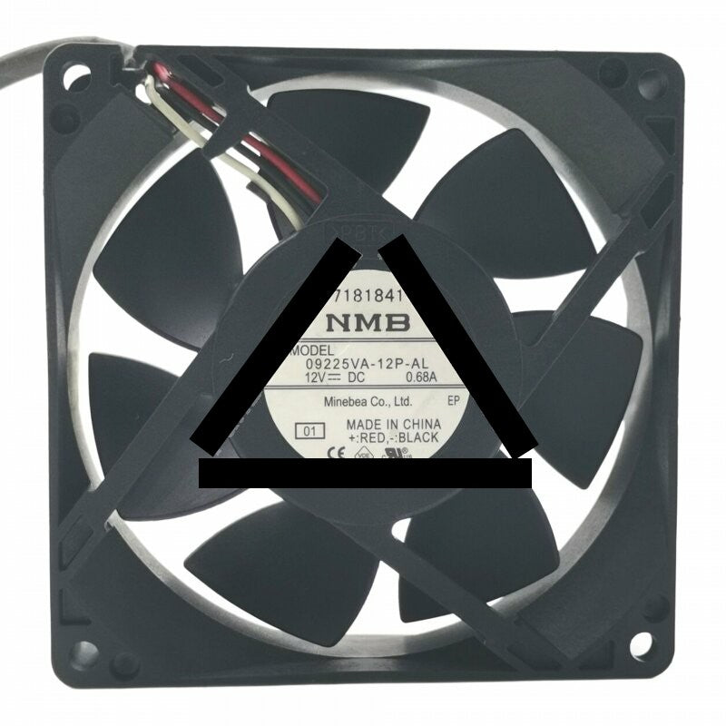 NMB 09225VA-12P-AL DC 12V 0.68A 9225 Axial Cooling Fan