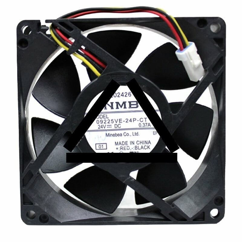NMB 09225VE-24P-CT DC 24V 0.37A 9225 Axial Cooling Fan
