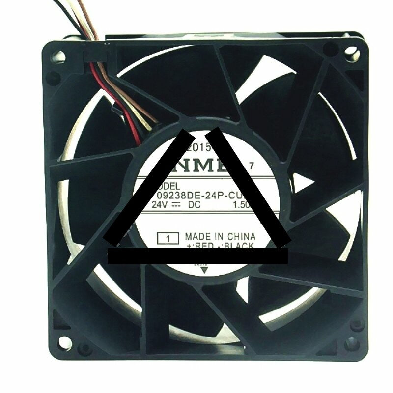 NMB 09238DE-24P-CUE DC 24V 1.50A 4 Wires Axial Cooling Fan