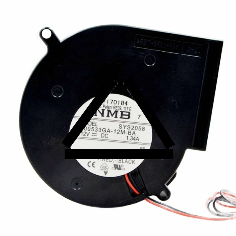 NMB 09533GA-12M-BA DC 12V 1.34A 9533 Blower Cooling Fan