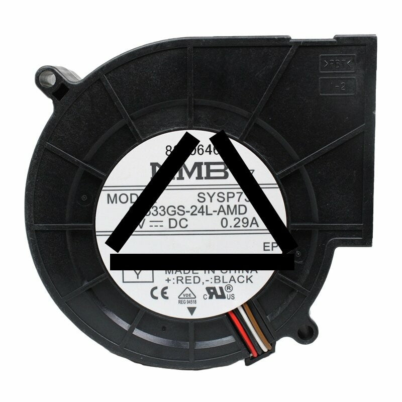 NMB 09533GS-24L-AMD DC 24V 0.29A 9533 Blower Cooling Fan
