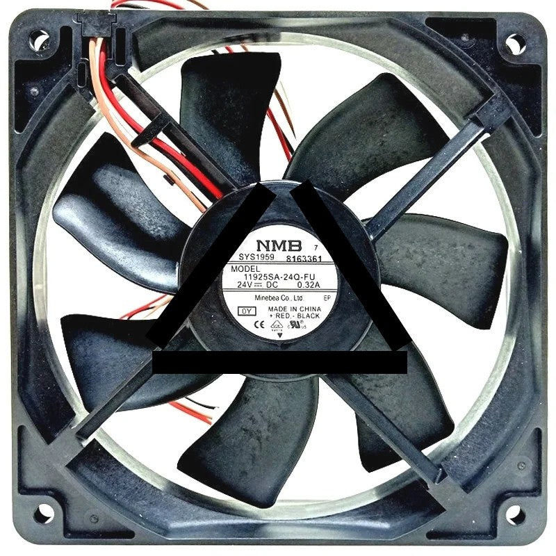 NMB 11925SA-24Q-FU DC 24V 0.32A 4 Wires Axial Cooling Fan