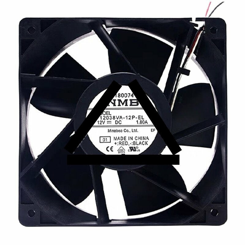NMB 12038VA-12P-EL DC 12V 1.80A 12038 Axial Cooling Fan
