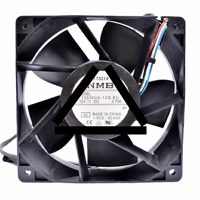 NMB 12038VA-12Q-EU DC 12V 2.70A 12038 Axial Cooling Fan