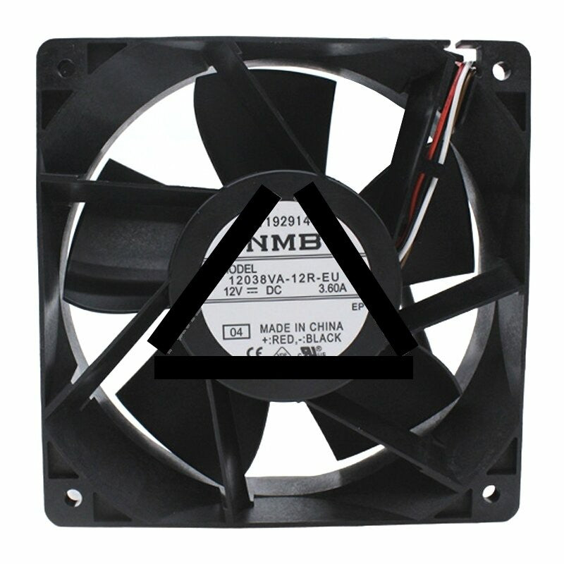 NMB 12038VA-12R-EU DC 12V 3.60A 12038 Axial Cooling Fan