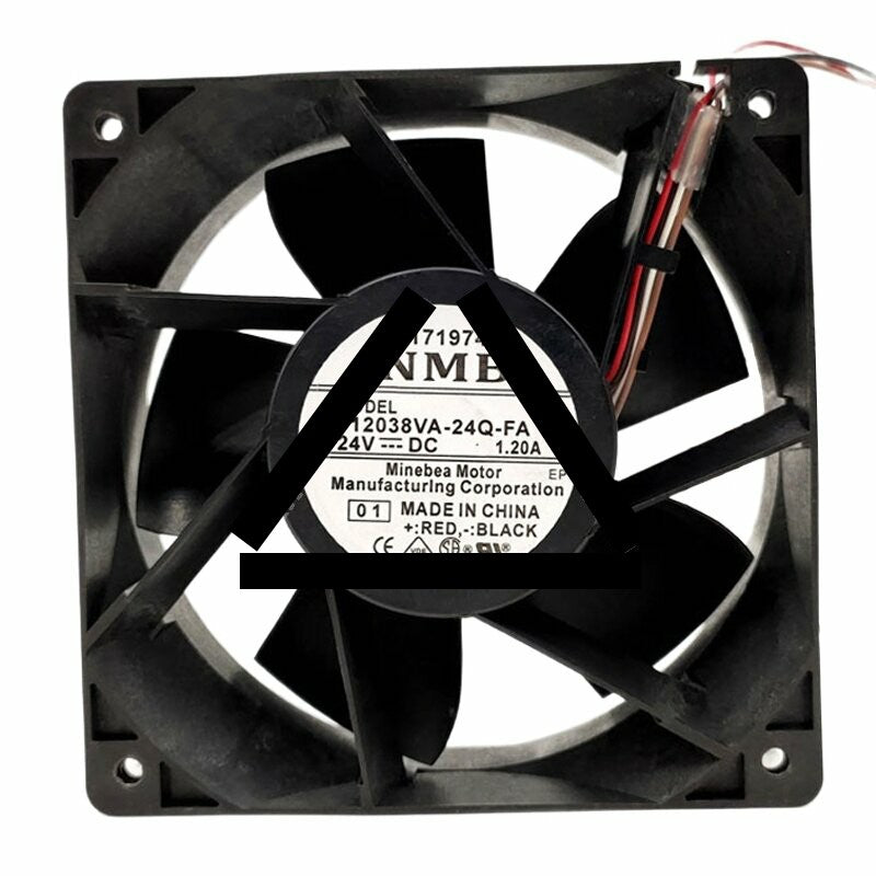 NMB 12038VA-24Q-FA DC 24V 1.20A 12038 Axial Cooling Fan