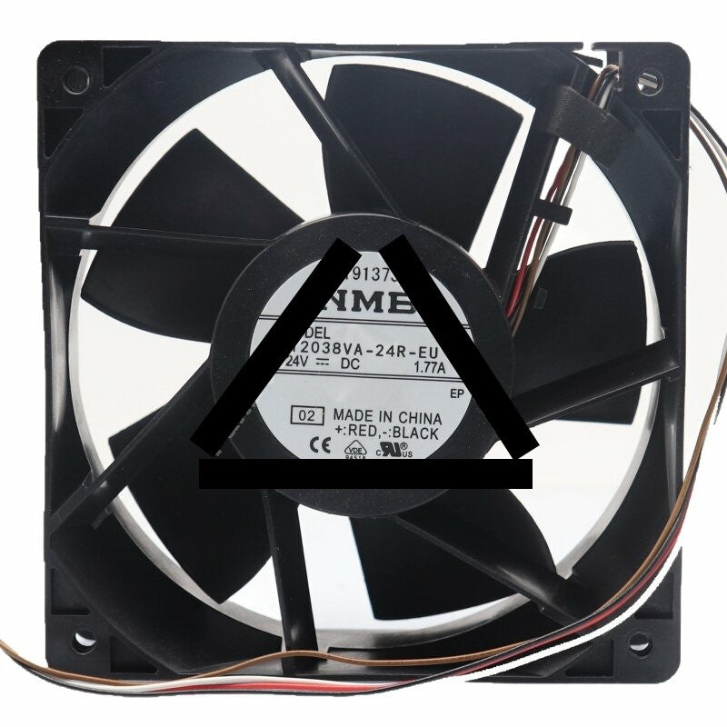 NMB 12038VA-24R-EU DC 24V 1.77A 12038 Axial Cooling Fan