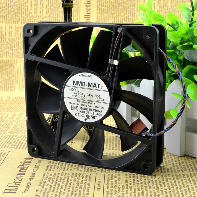 Original NMB 138 2V 50/60Hz 138 4715MS-T-B50 aluminum shell fan