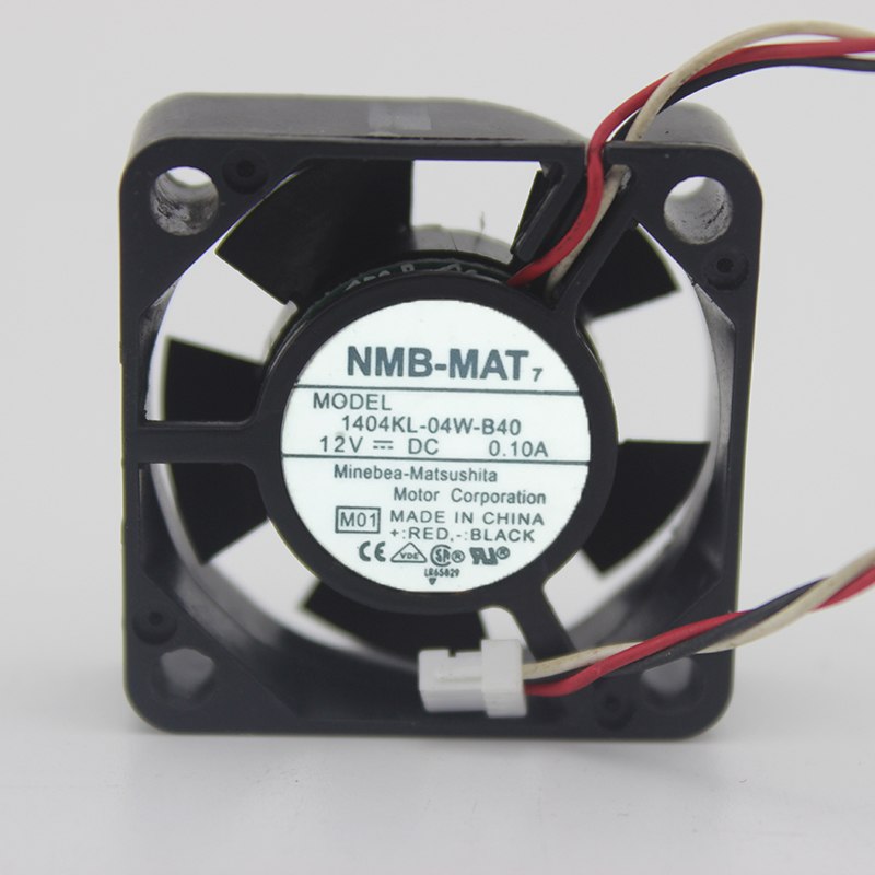 مروحة تبريد NMB 1404KL-04W-B40 12V 0.10A 3 سم