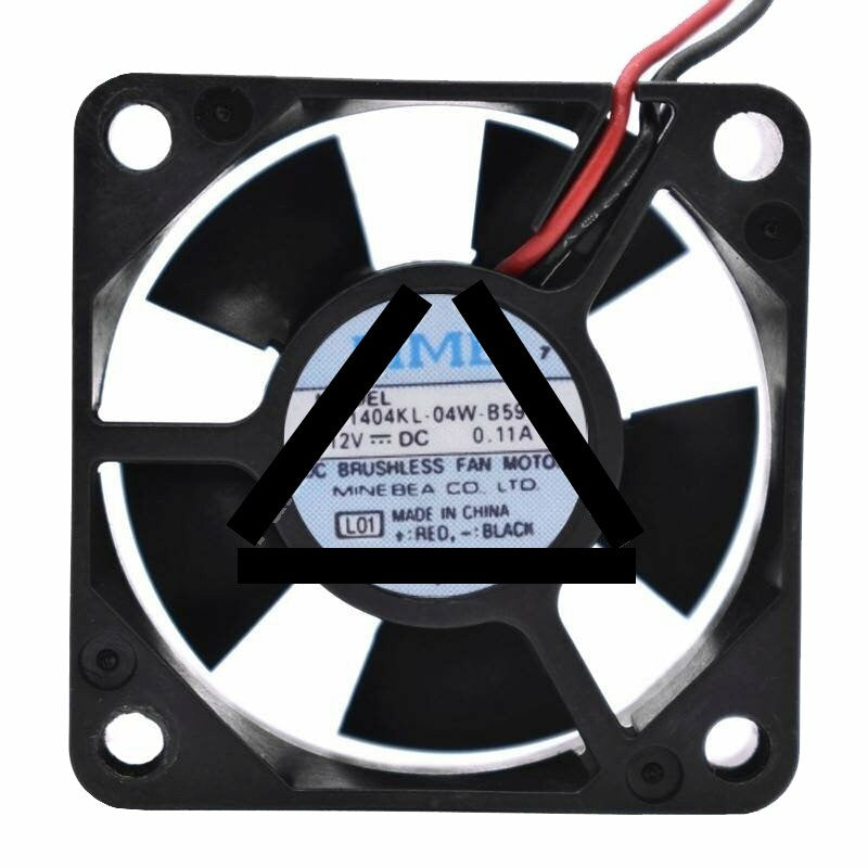 NMB 1404KL-04W-B59 DC 12V 0.11A 2 Wires / 3 Wires Axial Cooling Fan
