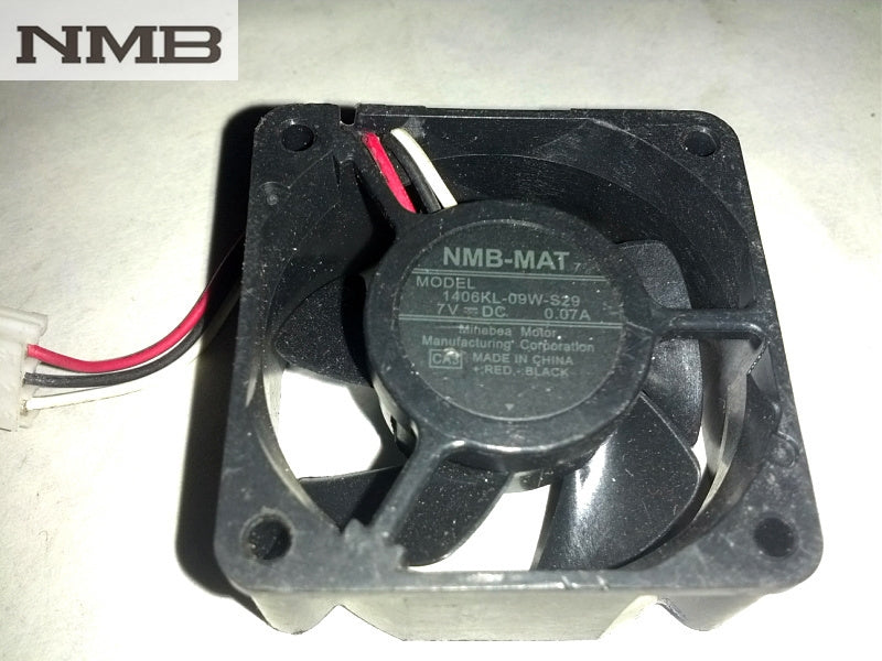 NMB 1406KL-09W-S29 3.5CM 3515 DC 7V 0.07A third line server inverter cooling fan