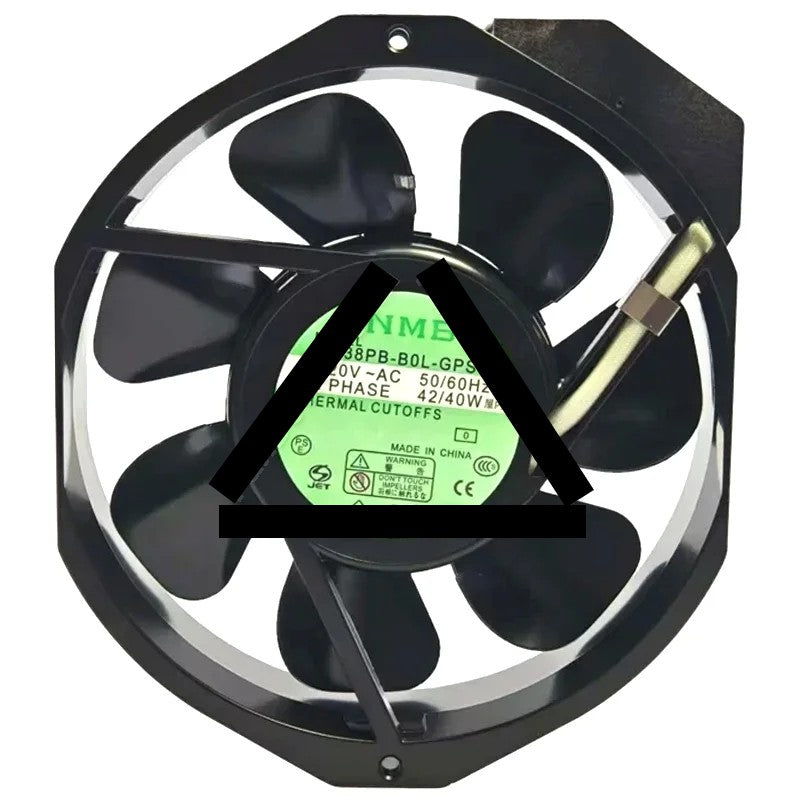 NMB 15038PB-B0L-GPS 220V 42/40W 1 PHASE Thermal CUTOFFS Cooling Fan