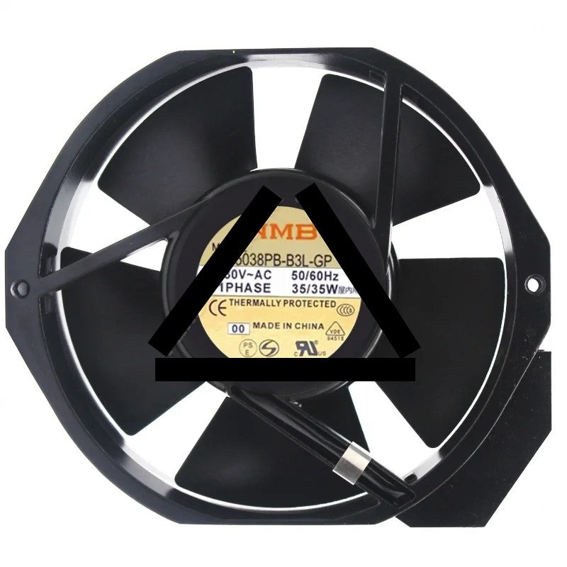 NMB 15038PB-B3L-GP 230V 35/35W Thermally Protected 1 PHASE Cooling Fan