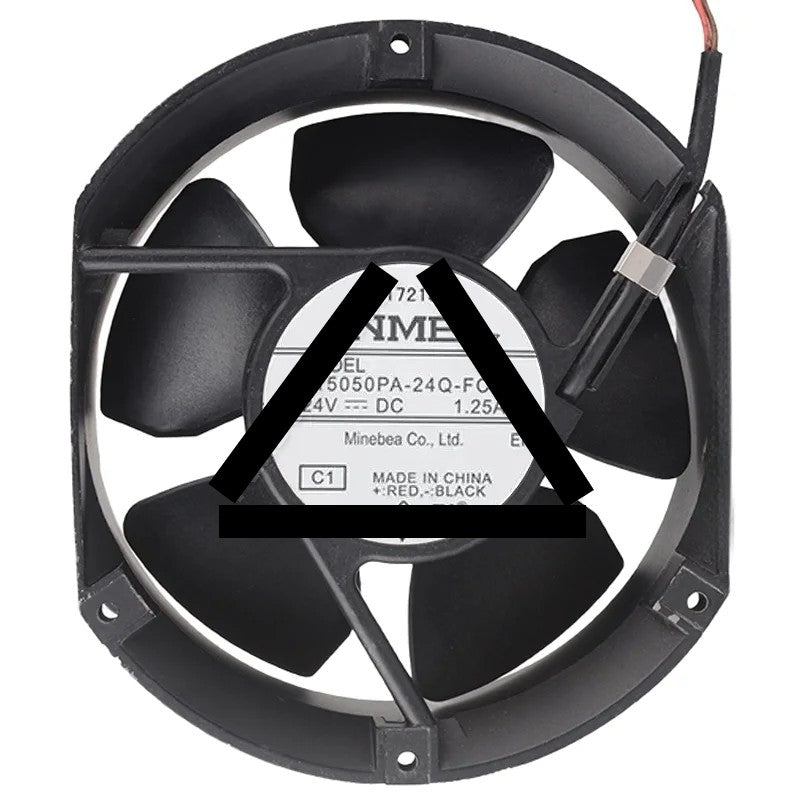 NMB 15050PA-24Q-FC AC 24V 1.25A 2 Wires Axial Cooling Fan