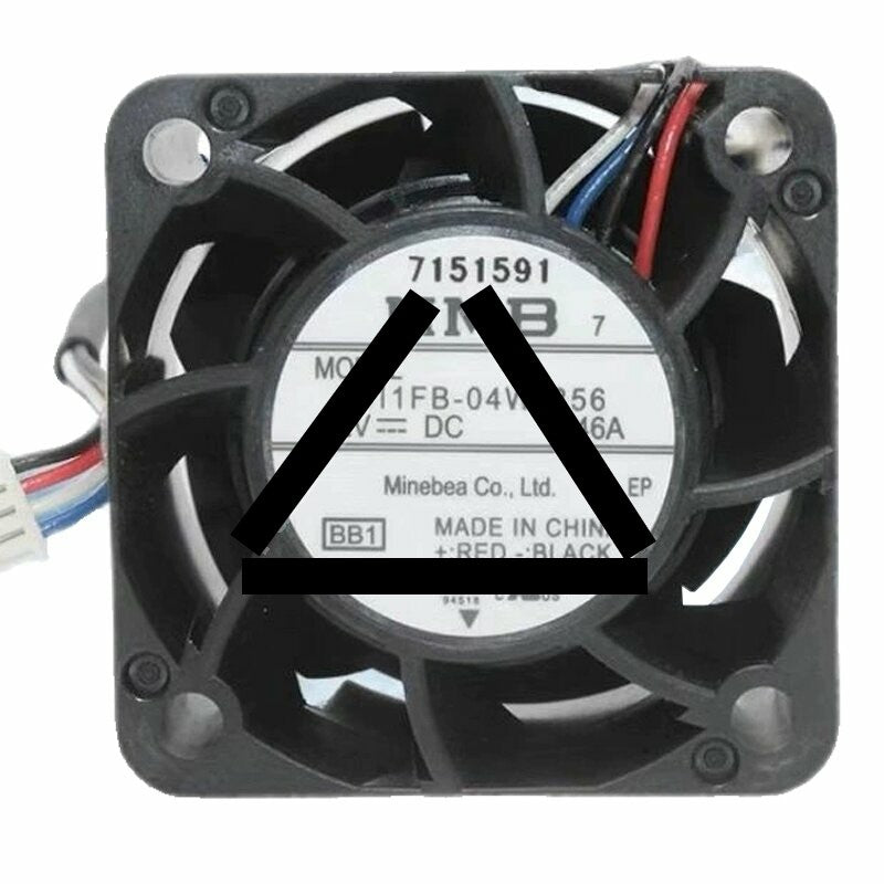 NMB 1511FB-04W-B56 DC 12V 0.46A 3828 Axial Cooling Fan