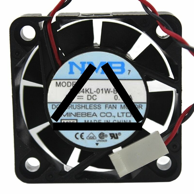 NMB 1604KL-01W-B39 DC 5V 0.10A 4010 Axial Brushless Cooling Fan