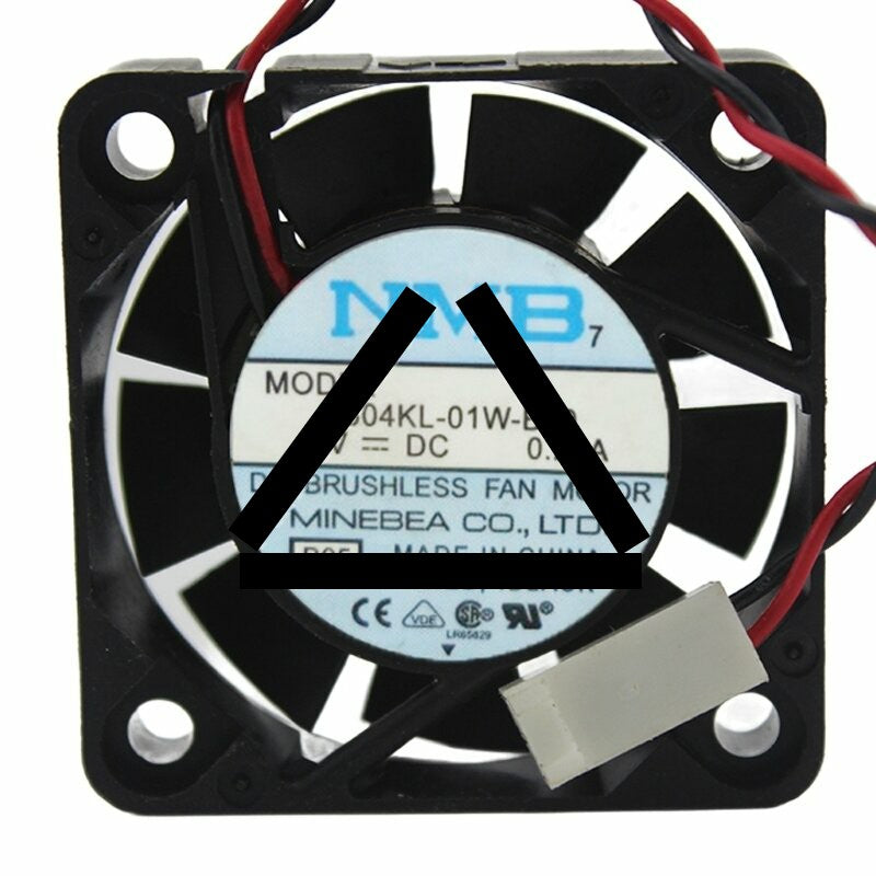 NMB 1604KL-01W-B59 DC 5V 0.21A 4010 Axial Brushless Cooling Fan