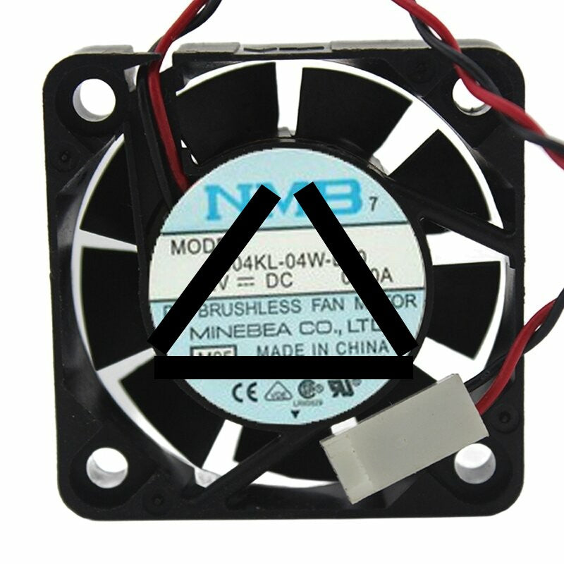 NMB 1604KL-04W-B50 DC 12V 0.10A 4010 Axial Brushless Cooling Fan