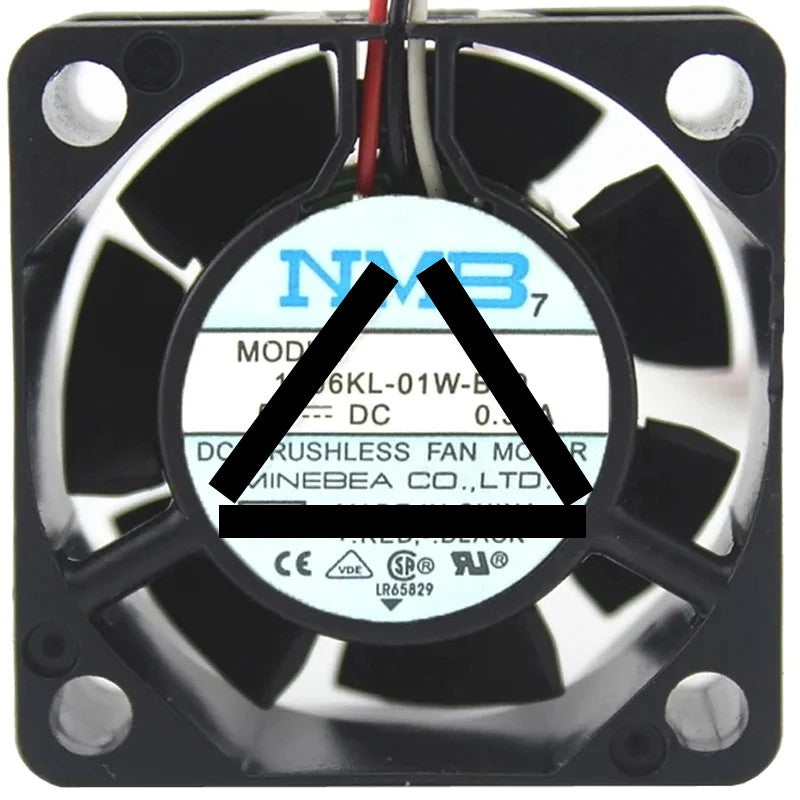 NMB 1606KL-01W-B59 5V 0.32A DC Brushless 3 Wires Axial Cooling Fan