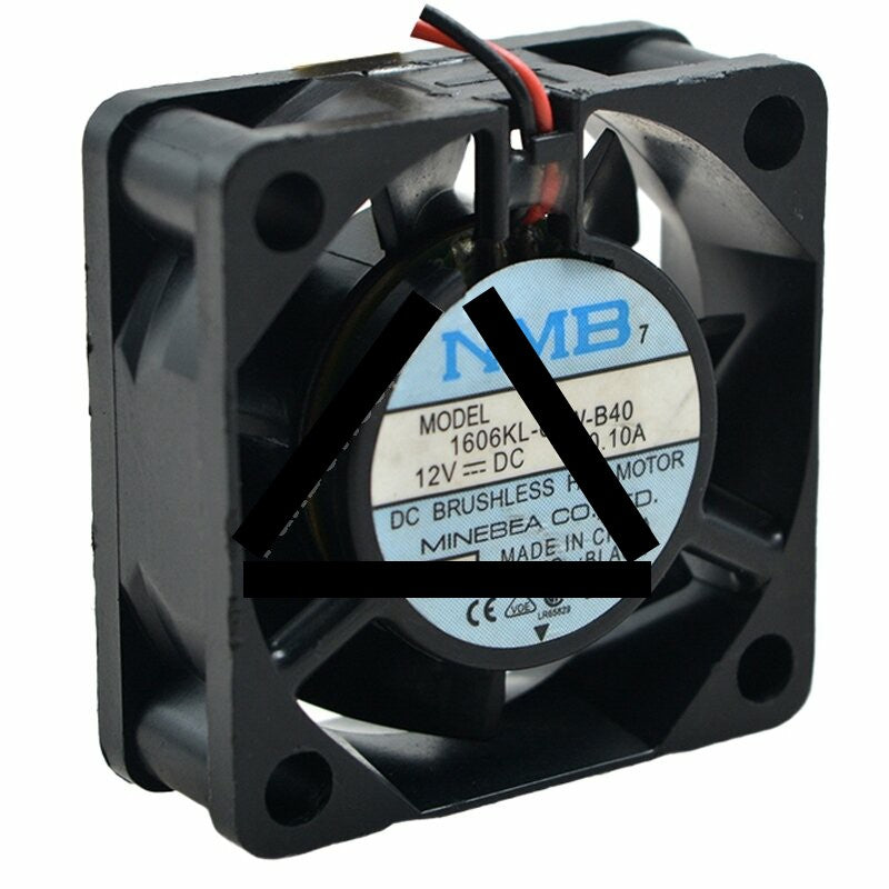 NMB 1606KL-04W-B40 12V 0.10A 4015 Axial DC Brushless Cooling Fan