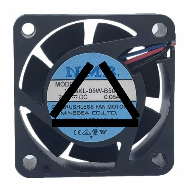 NMB 1606KL-05W-B50 DC 24V 0.08A 2 Wires / 3 Wires Axial Cooling Fan