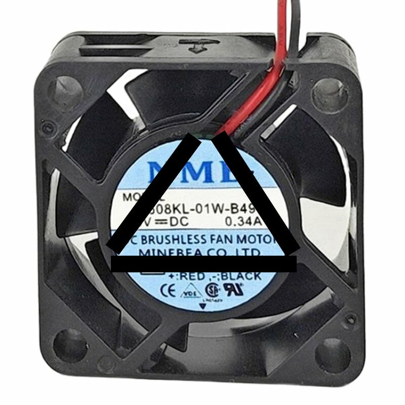 NMB 1608KL-01W-B49 DC 5V 0.34A 4020 Axial Cooling Fan