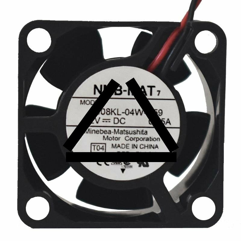 NMB 1608KL-04W-B59 DC 12V 0.15A 2 Wires / 3 Wires Axial Cooling Fan