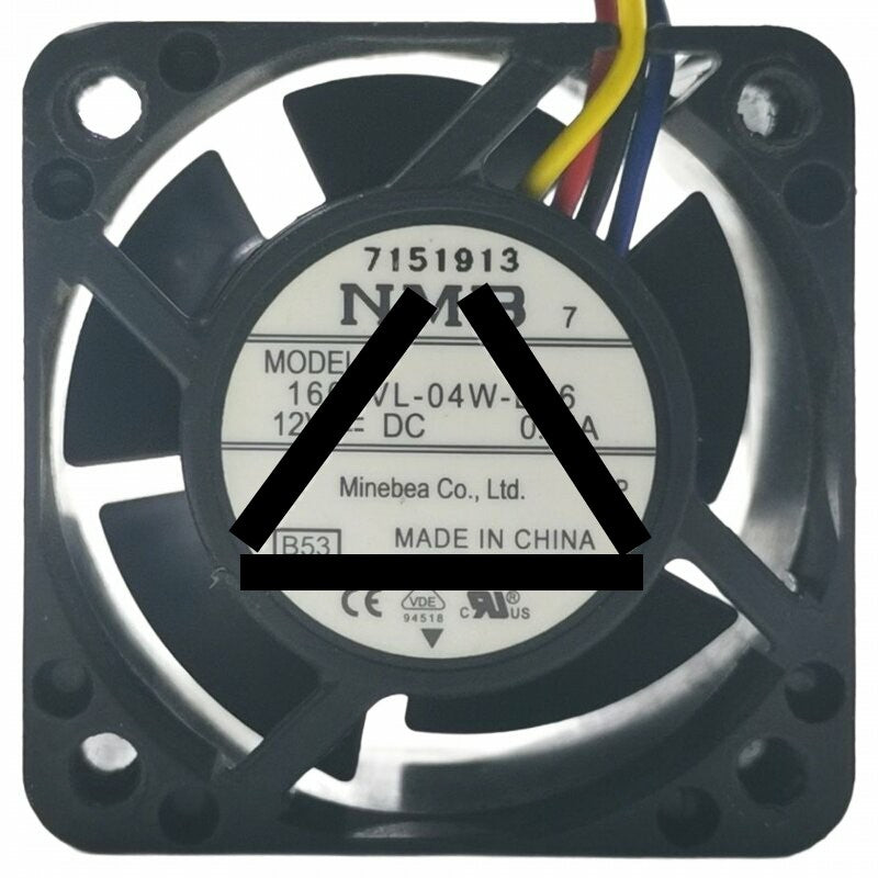 NMB 1608VL-04W-B56 DC 12V 0.14A 4 Wires Axial Cooling Fan