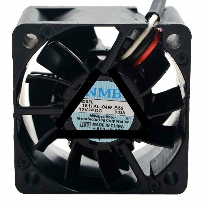 NMB 1611KL-04W-B59 DC 12V 0.39A 4028 Axial Cooling Fan