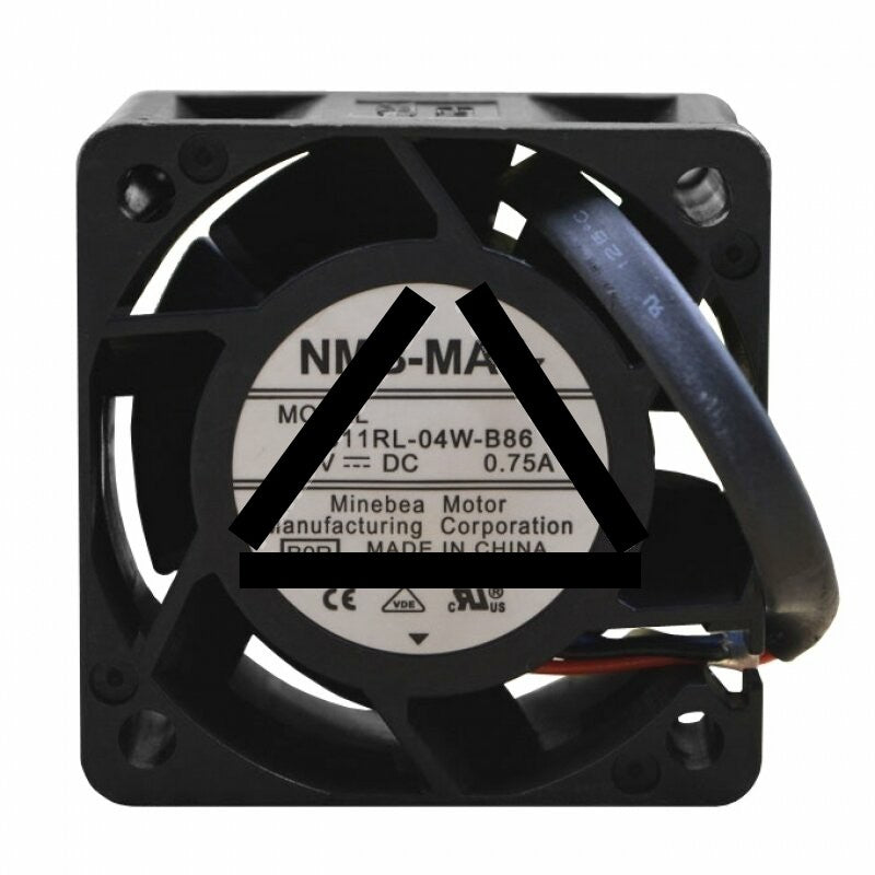 NMB 1611RL-04W-B86 DC 12V 0.75A 2 Wires / 3 Wires / 4 Wires Axial Cooling Fan