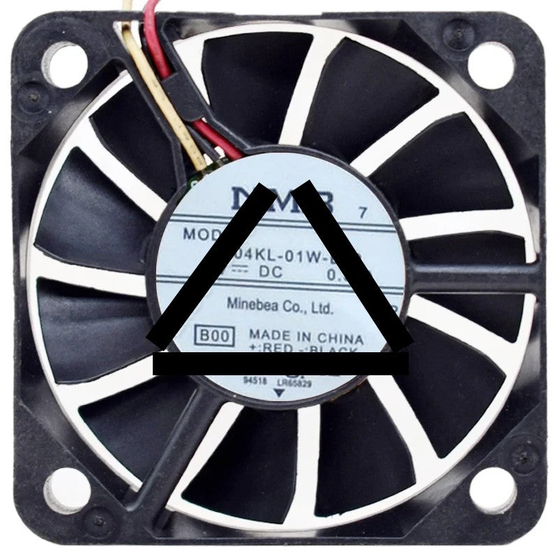 NMB 2004KL-01W-B59 DC 5V 0.35A 3 Wires Axial Cooling Fan