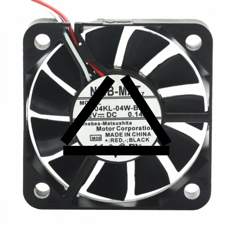 NMB 2004KL-04W-B59 DC 12V 0.14A 3 Wires Axial Cooling Fan