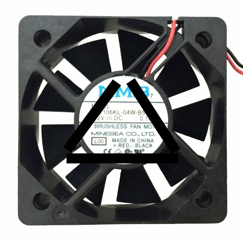 NMB 2106KL-04W-B50 DC 12V 0.18A 2 Wires Axial Cooling Fan