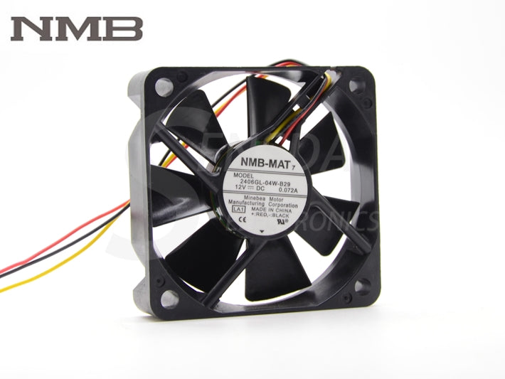 NMB 2406GL-04W-B29 TV HL50A650C1FXZA DMD Fan w/ 17&amp;#8243; wire PT-44LCX65 cooling fan