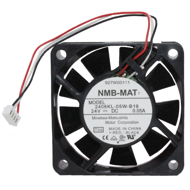 مروحة تبريد عاكس NMB 2406KL-05W-B19 تيار مستمر 24 فولت 0.05 أمبير 1.2 واط