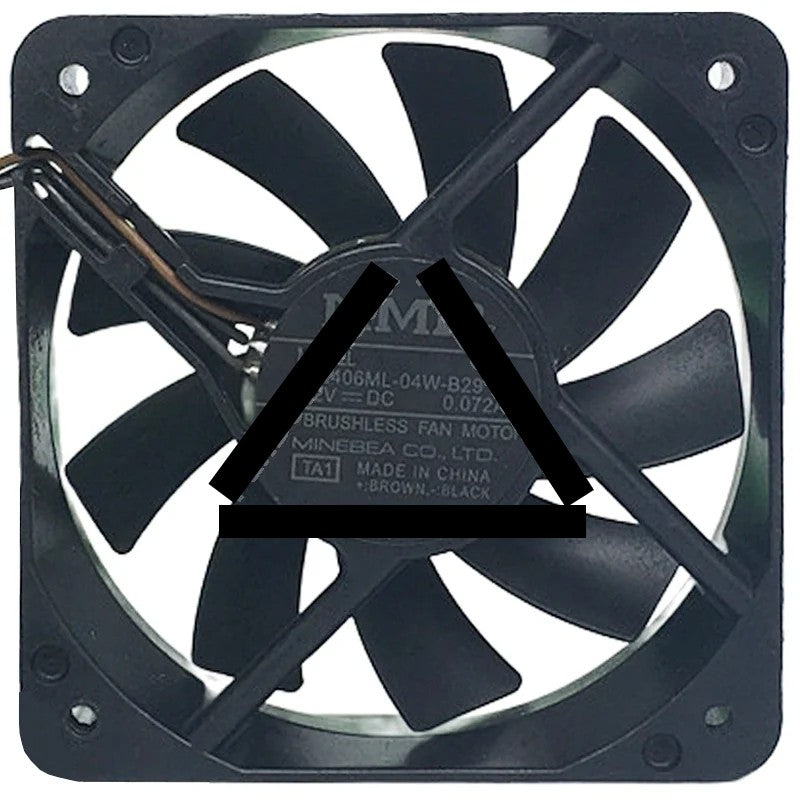 NMB 2406ML-04W-B29 12V 0.072A 3 Wires Axial Cooling Fan
