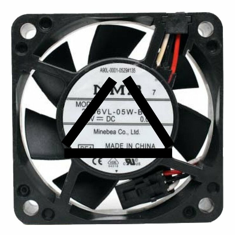 NMB 2406VL-05W-B59 DC 24V 0.09A 6015 Axial Cooling Fan